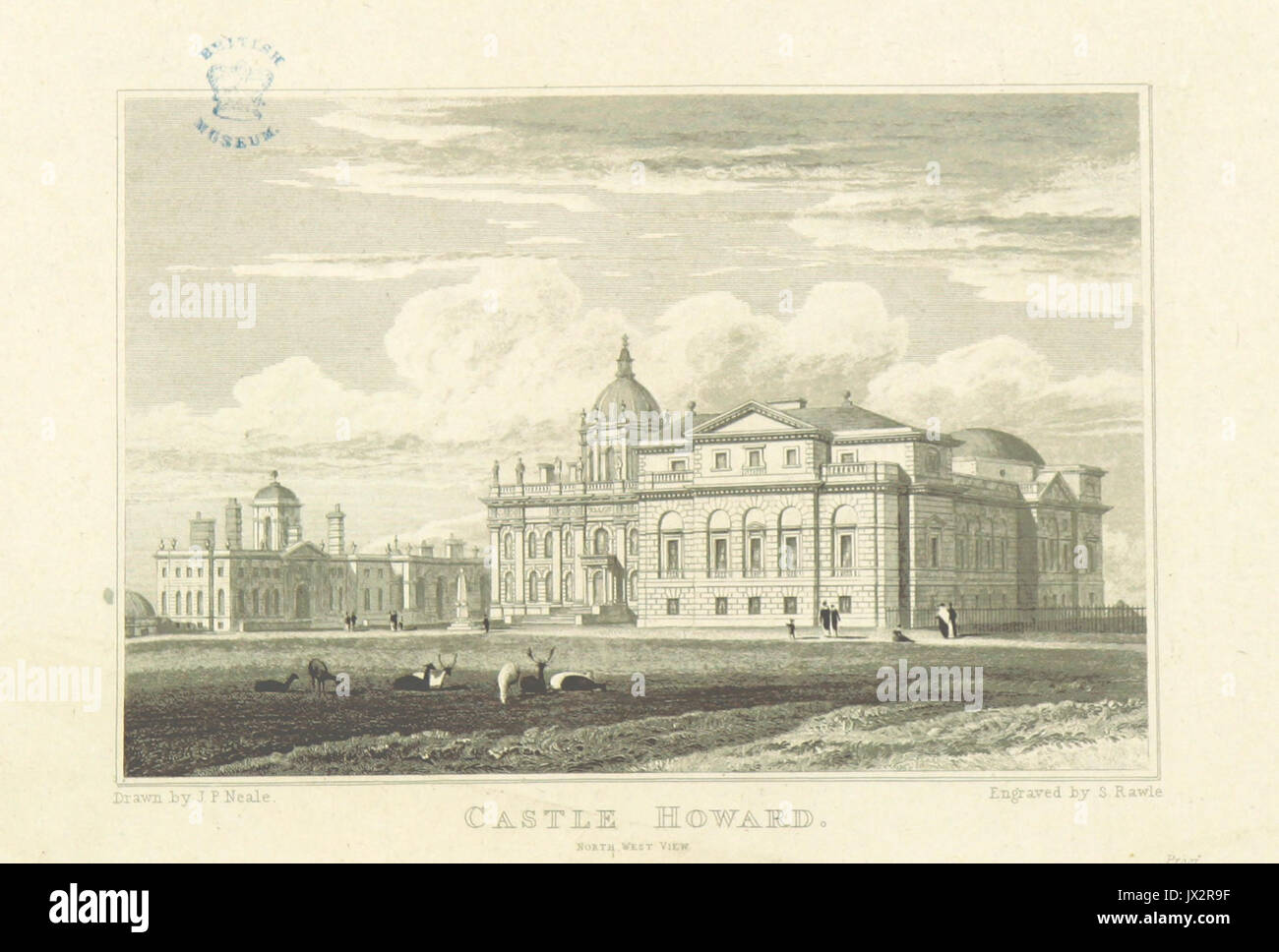 Painting Castle Howard High Resolution Stock Photography and Images - Alamy