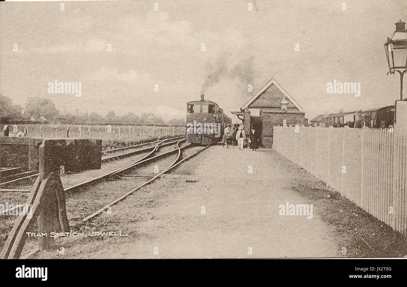 Upwell Tramway station Stock Photo Alamy