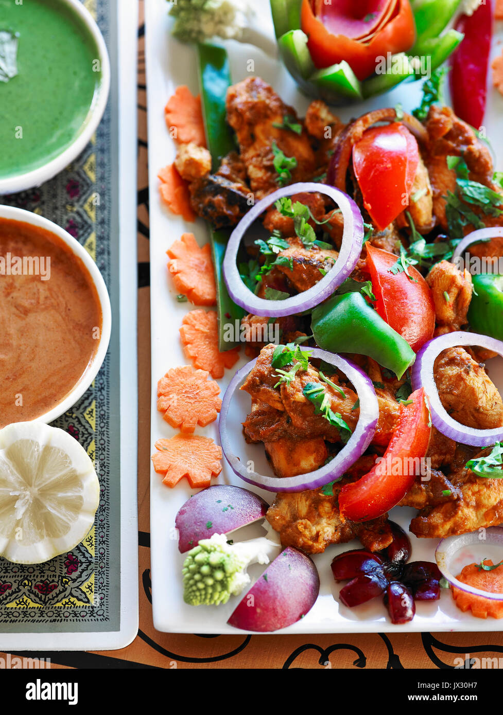 Indian side dish indian meal hires stock photography and images Alamy