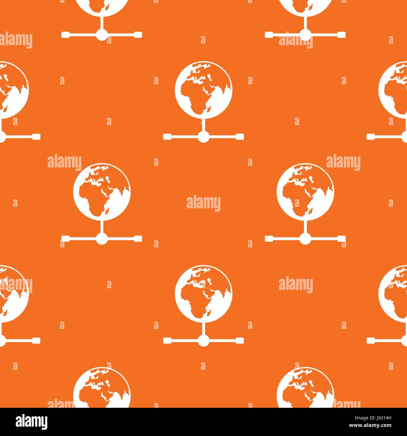 Globe pattern seamless Stock Vector