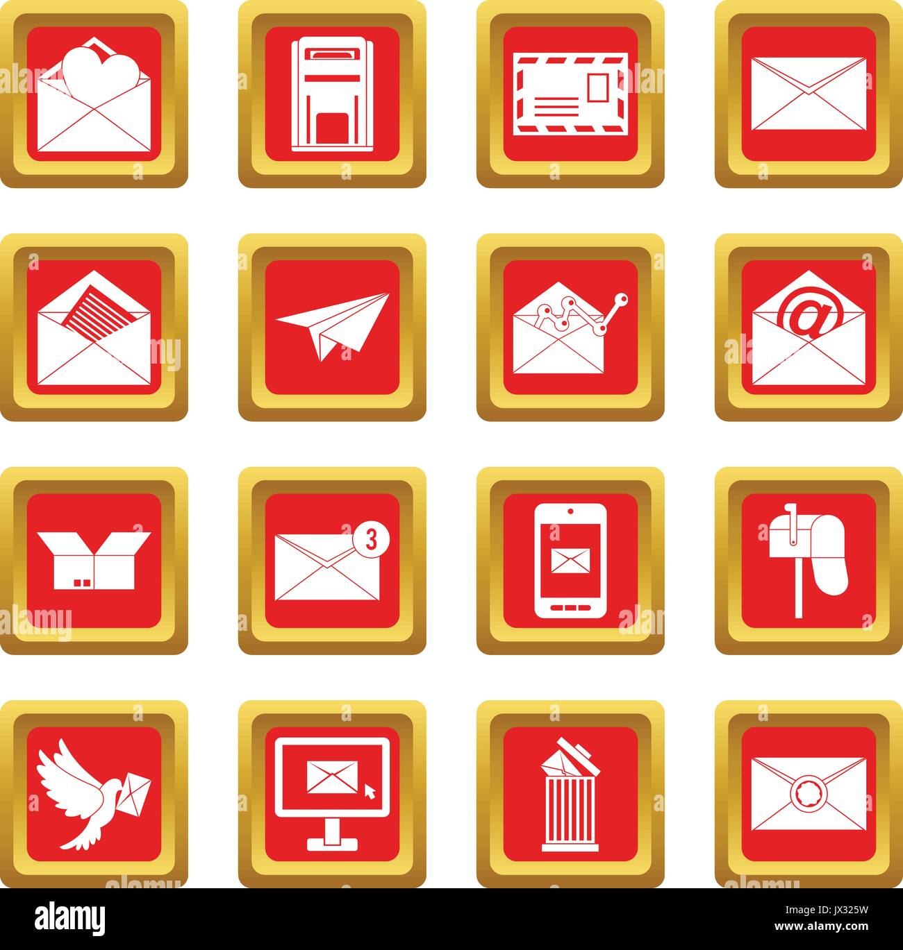 Red collection net Stock Vector Images - Alamy