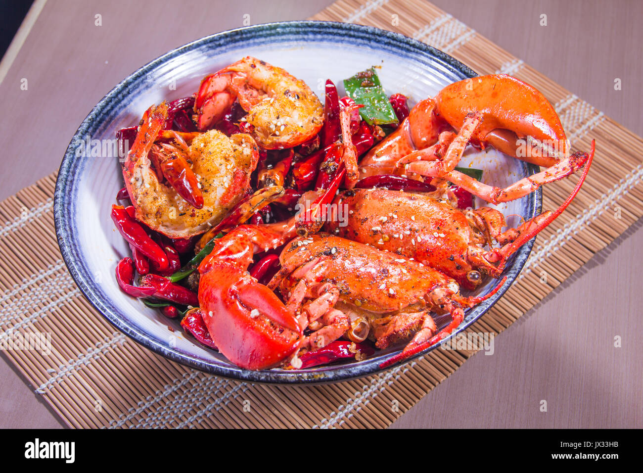 lobster cuisine Stock Photo Alamy