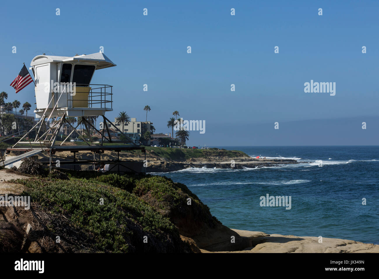 Children's Pool, La Jolla. Aug, 2016. San Diego, California, U.S.A