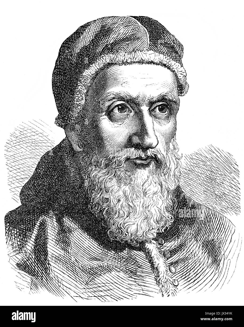 Pope Julius II, 1443 – 21 February 1513, Pope from 1 November 1503 to his death Stock Photo