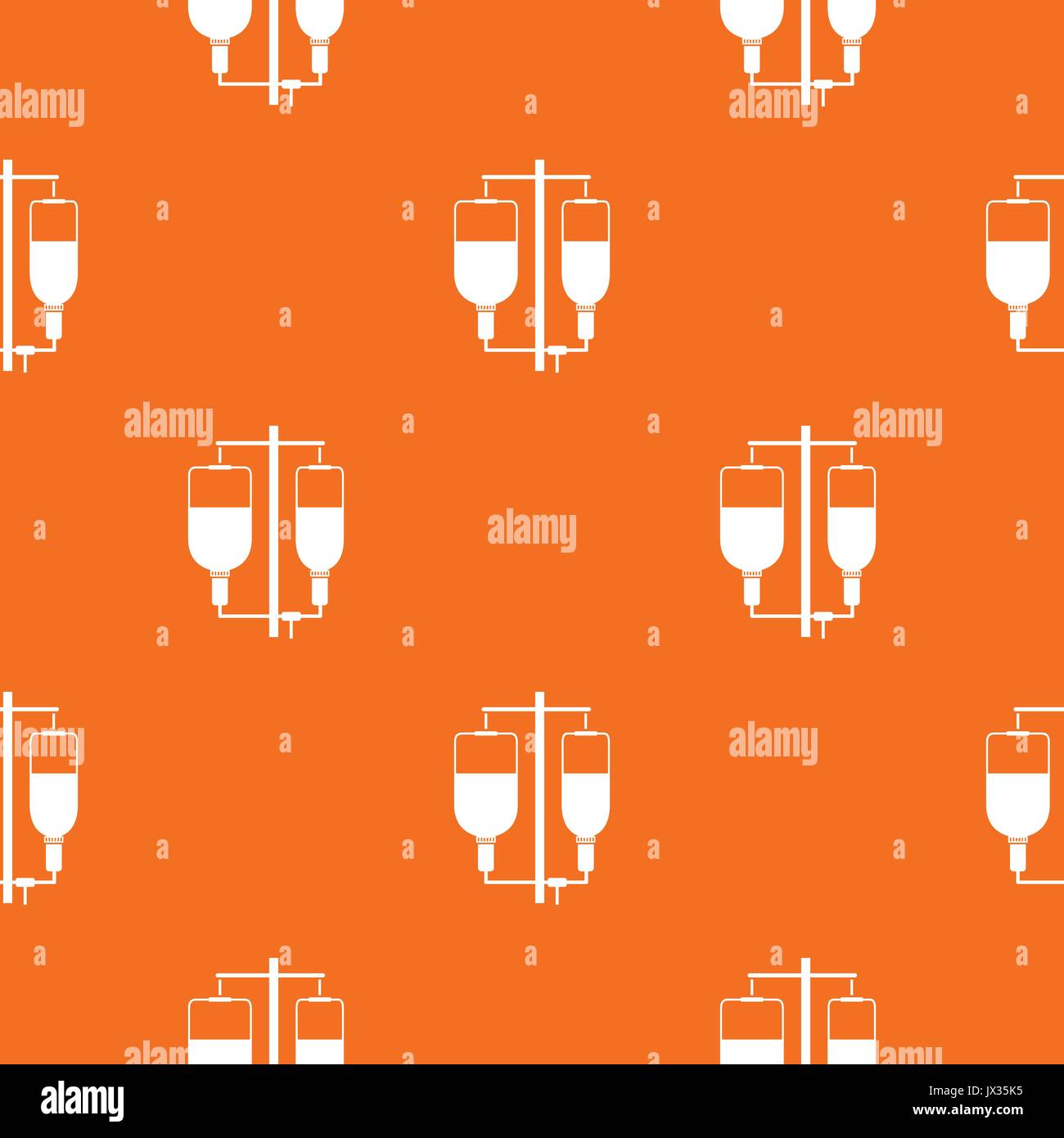 Intravenous infusion pattern seamless Stock Vector