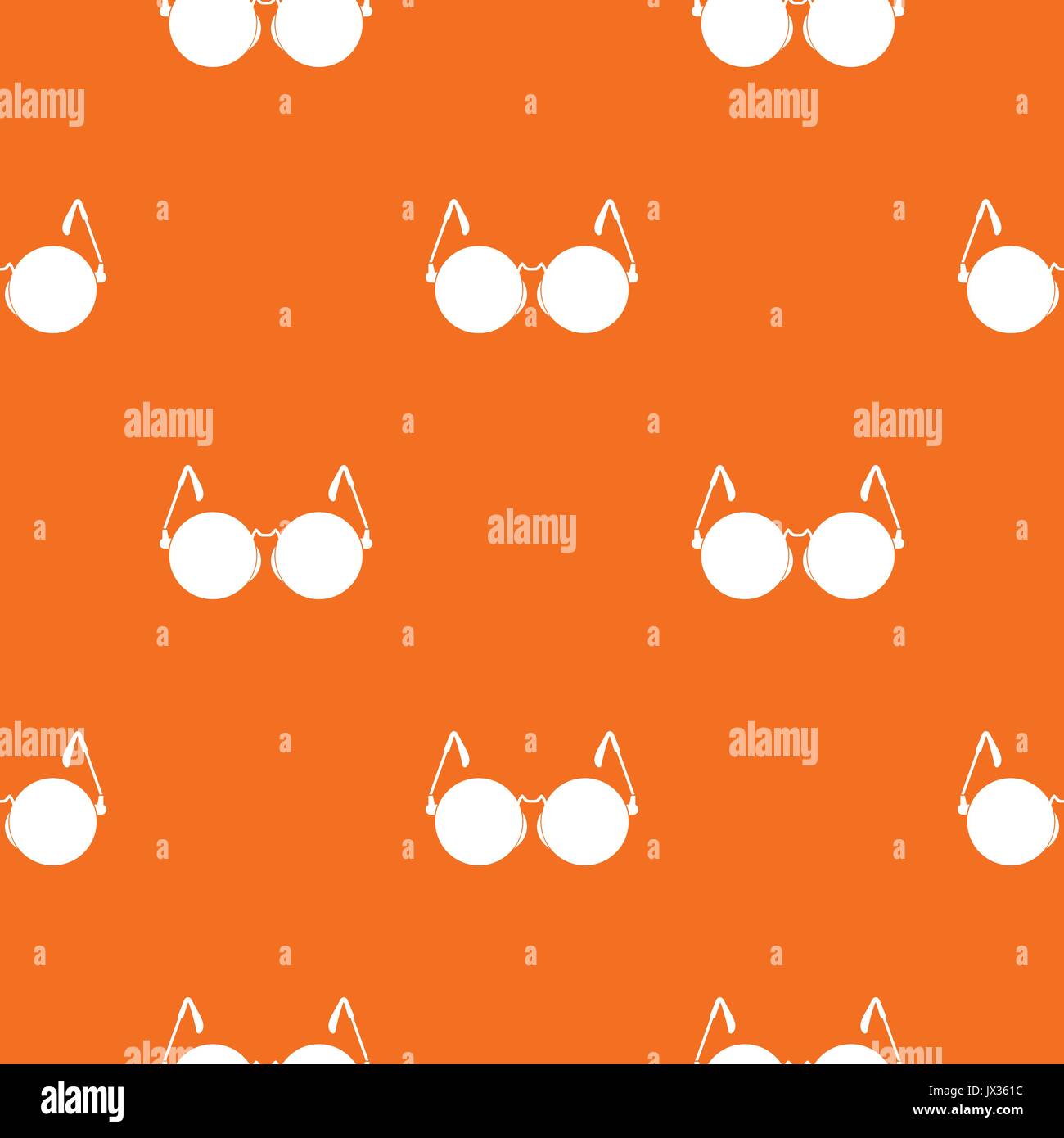 Glasses for blind pattern seamless Stock Vector