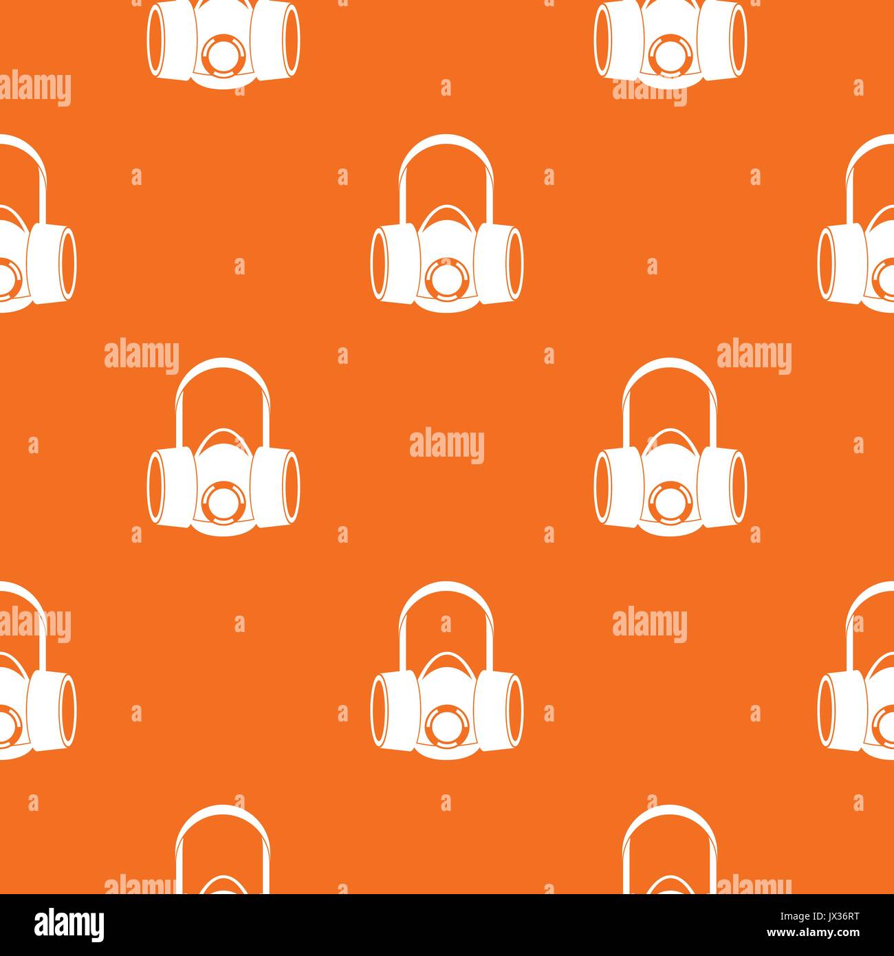 Respirator pattern seamless Stock Vector