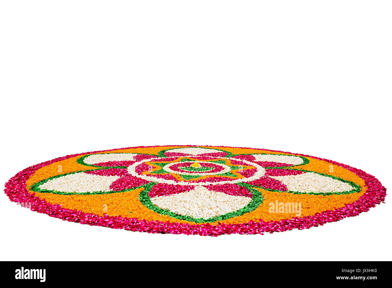 Flower Rangoli Designs Petals Rangoli Designs for Diwali Festival ...