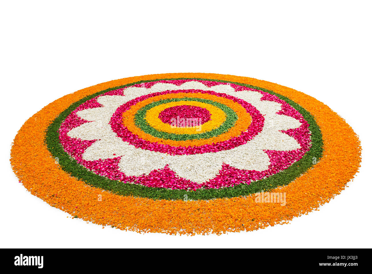 Flowers Rangoli Designs and Patterns for Diwali Festival India ...