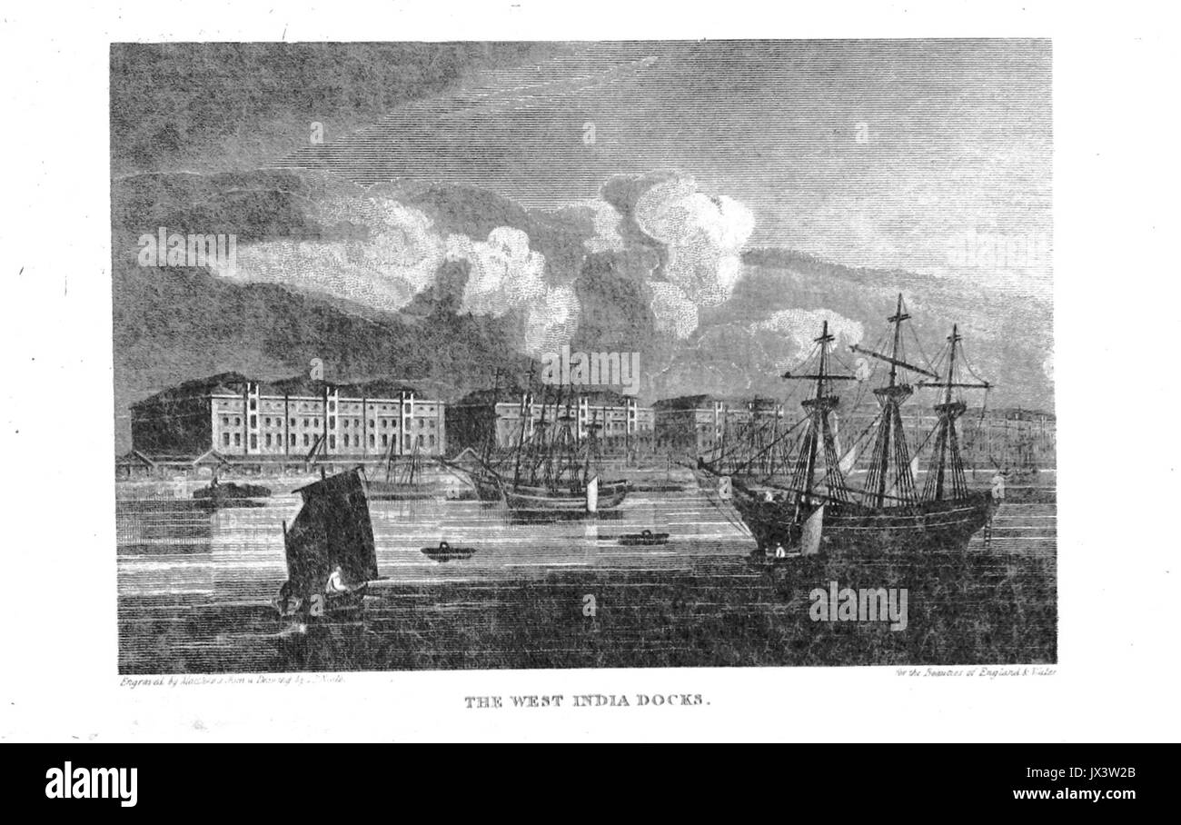 West india docks history hi-res stock photography and images - Alamy