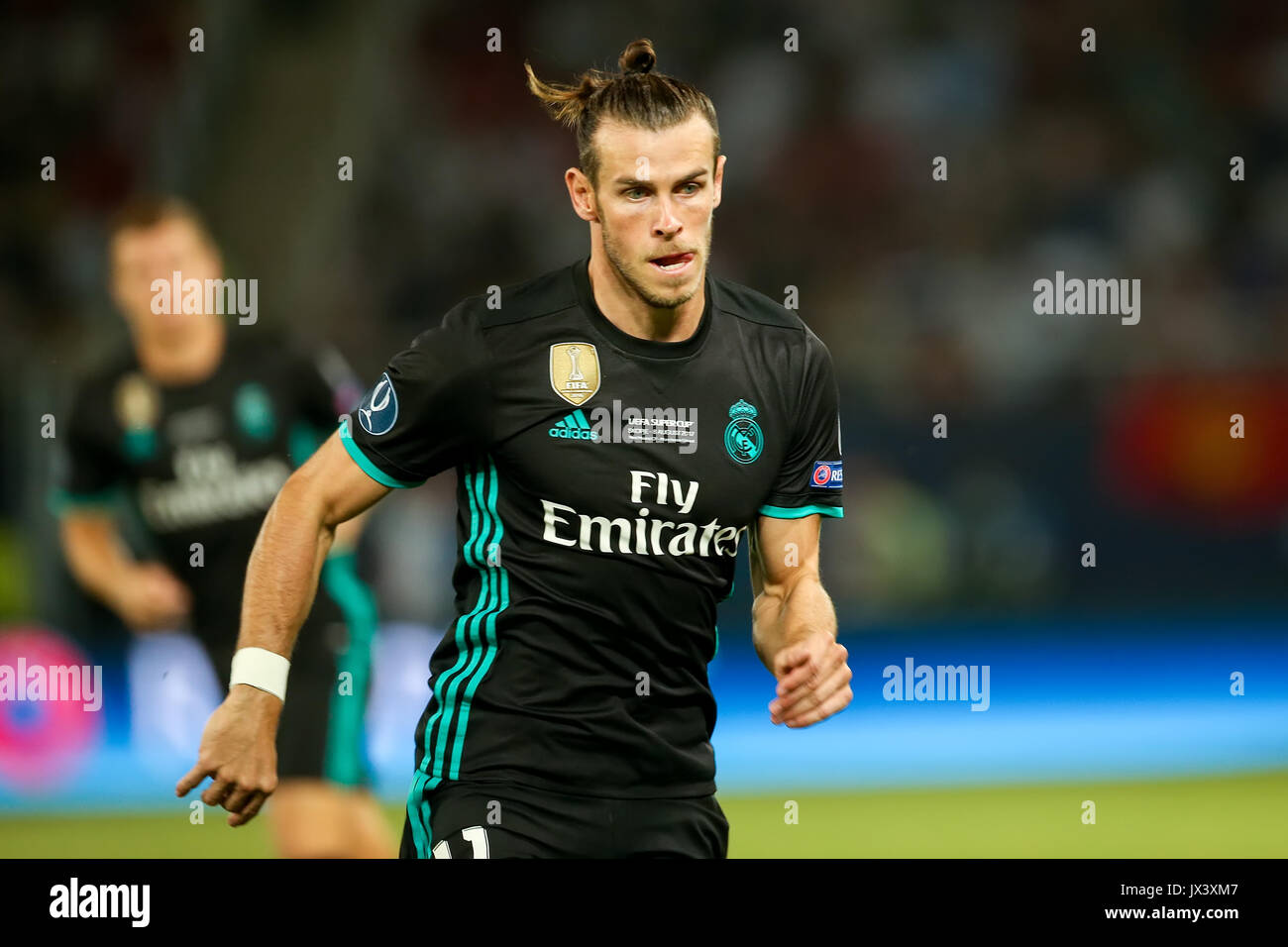 Skopje, FYROM - August 8,2017: Real Madrid Gareth Bale during the Stock  Photo - Alamy