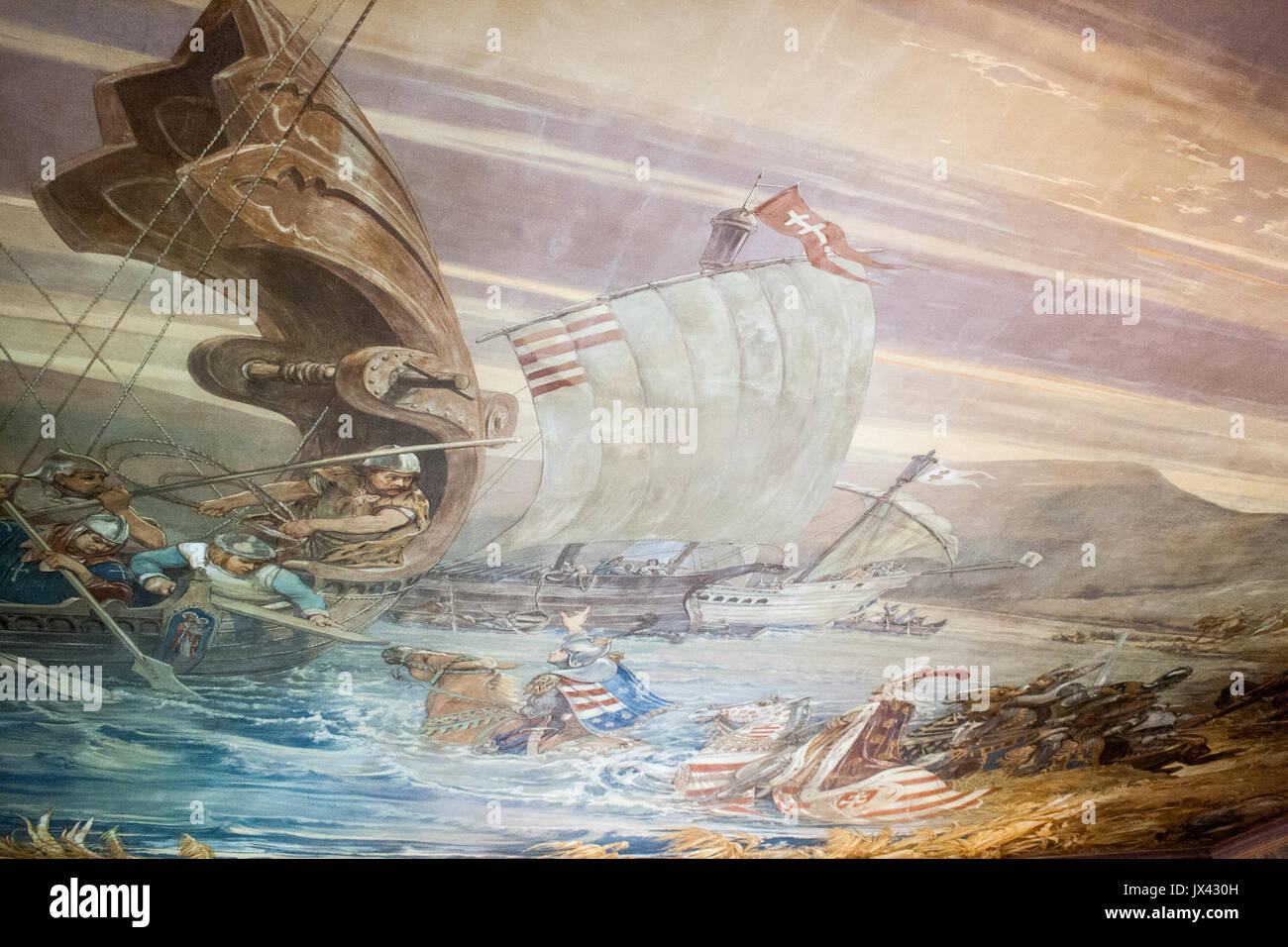 Lohr Battle of Nicopolis Stock Photo - Alamy