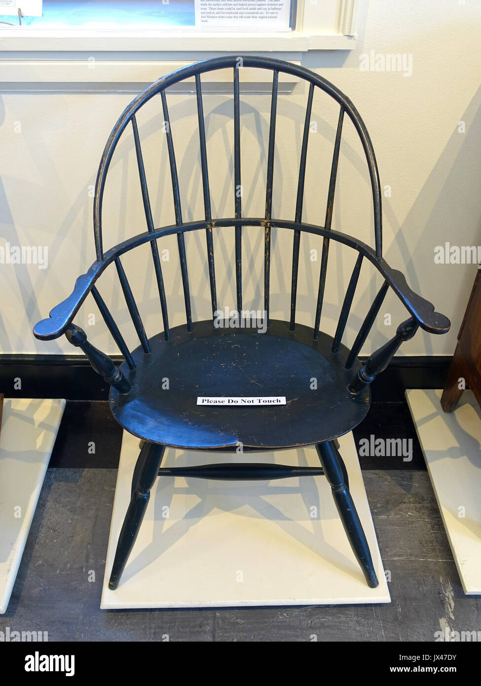 Windsor arm chair, probably made by Amasa Elwell (1776 1813