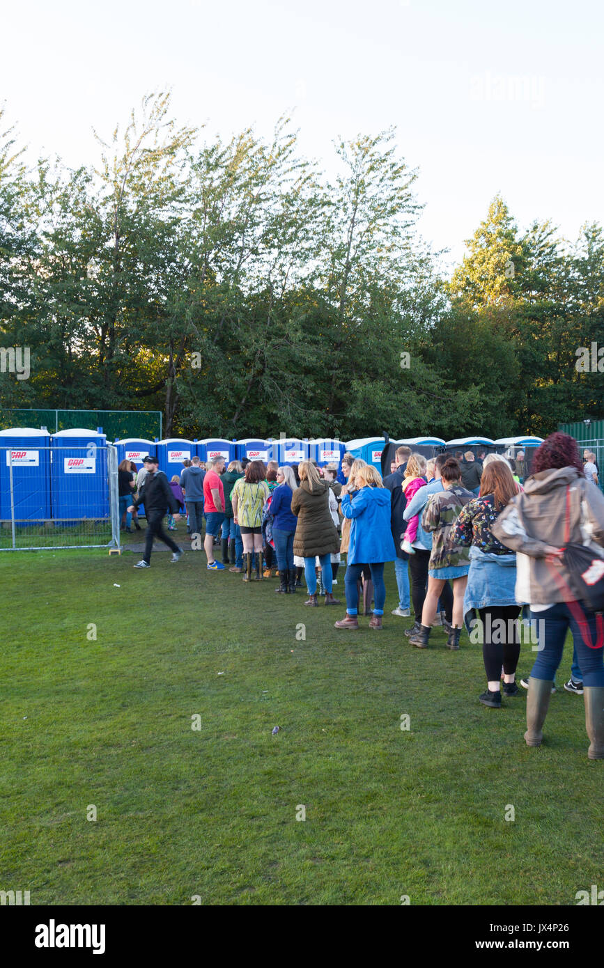 Women queue toilet hires stock photography and images Alamy