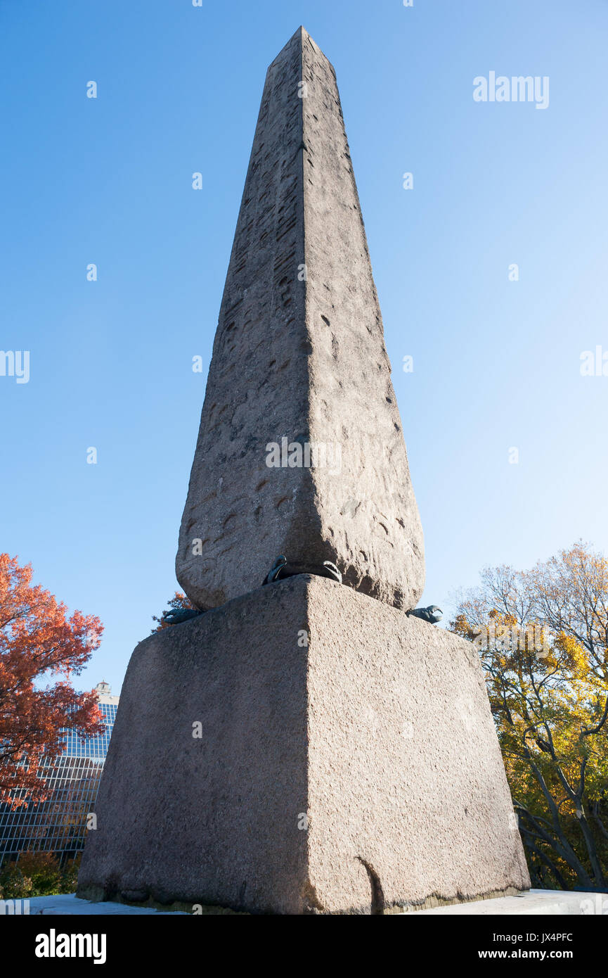 Obelisk in Central Park, New York Stock Photo Alamy
