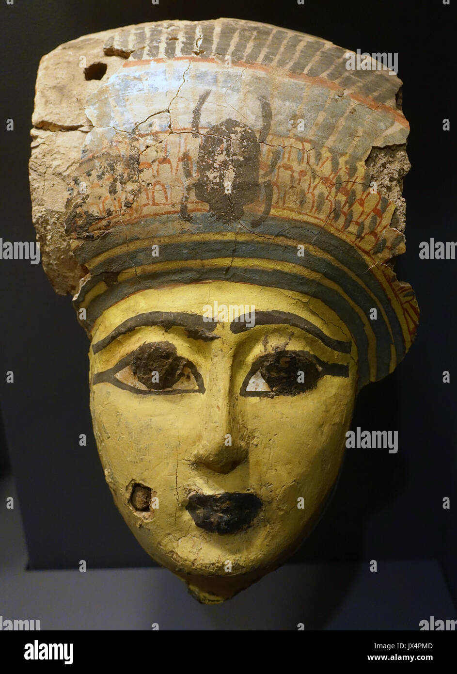 Woman's mummy board fragment, Egypt, probably 200 BC to 100 AD National