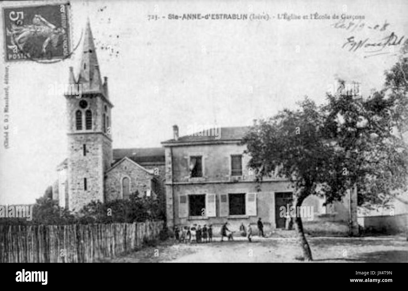 Sainte Anne sur Gervonde Stock Photo Alamy