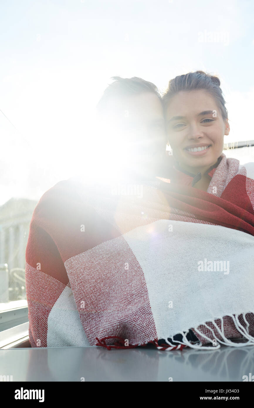 Traveling lovers Stock Photo