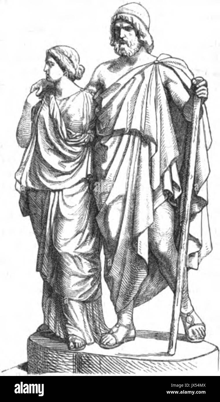 Oedipus v Hermann Heidel (WMH 04 1858 S 304 Stock Photo Alamy