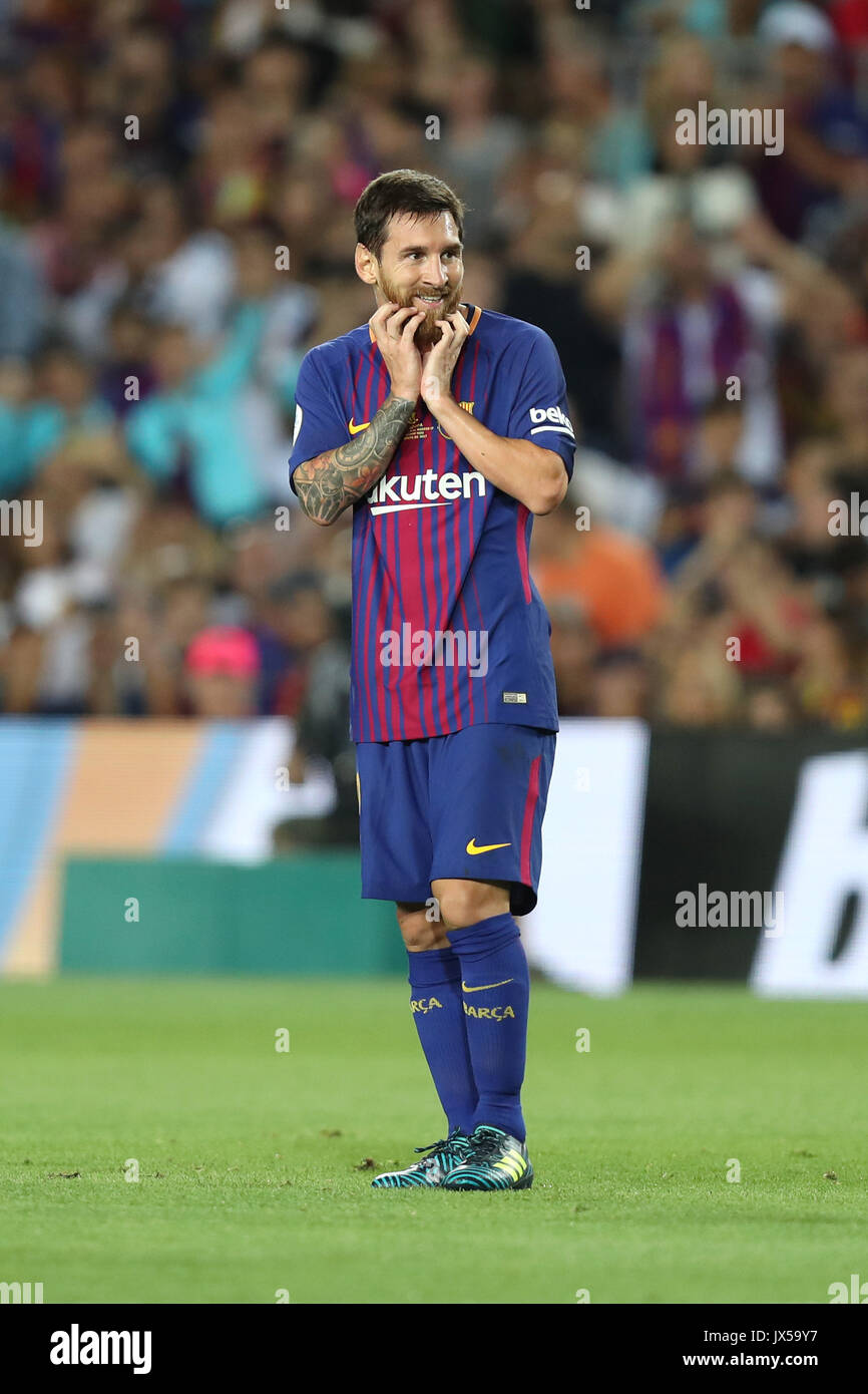 Supercopa barcelona messi hi-res stock photography and images - Alamy