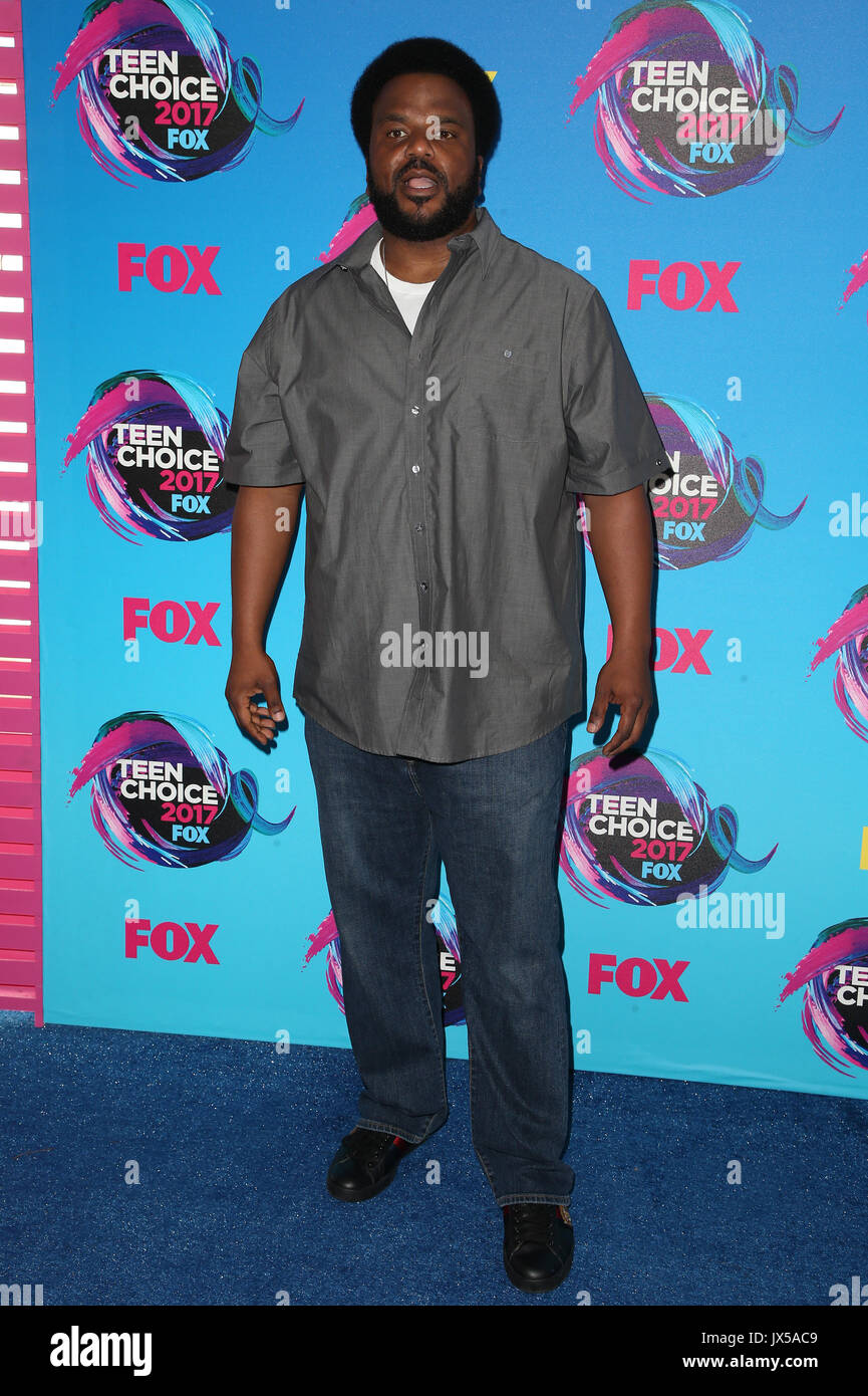 Los Angeles, Ca, USA. 13th Aug, 2017. Craig Robinson, at the Teen ...
