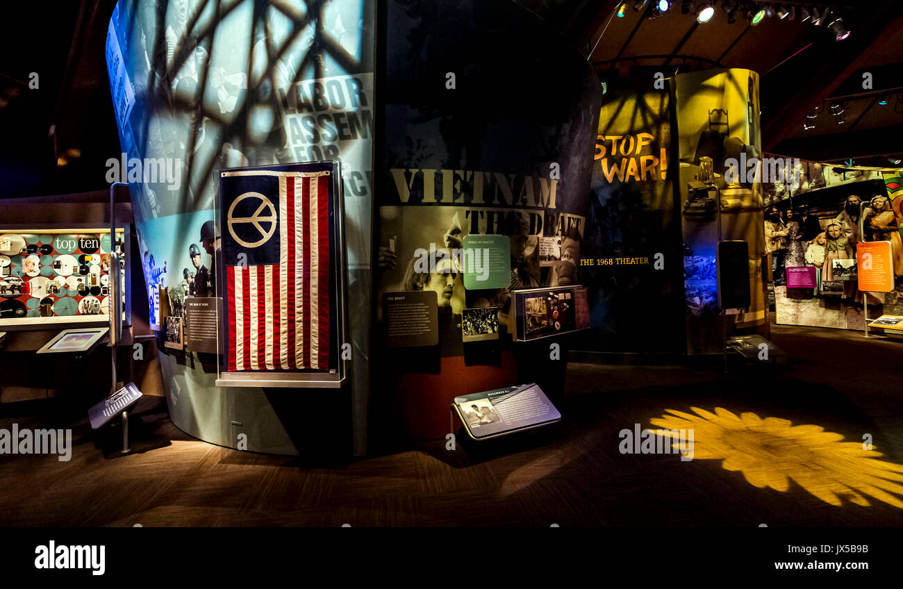 Bethel, New York, USA. 14th Aug, 2017. The Museum at Bethel Woods