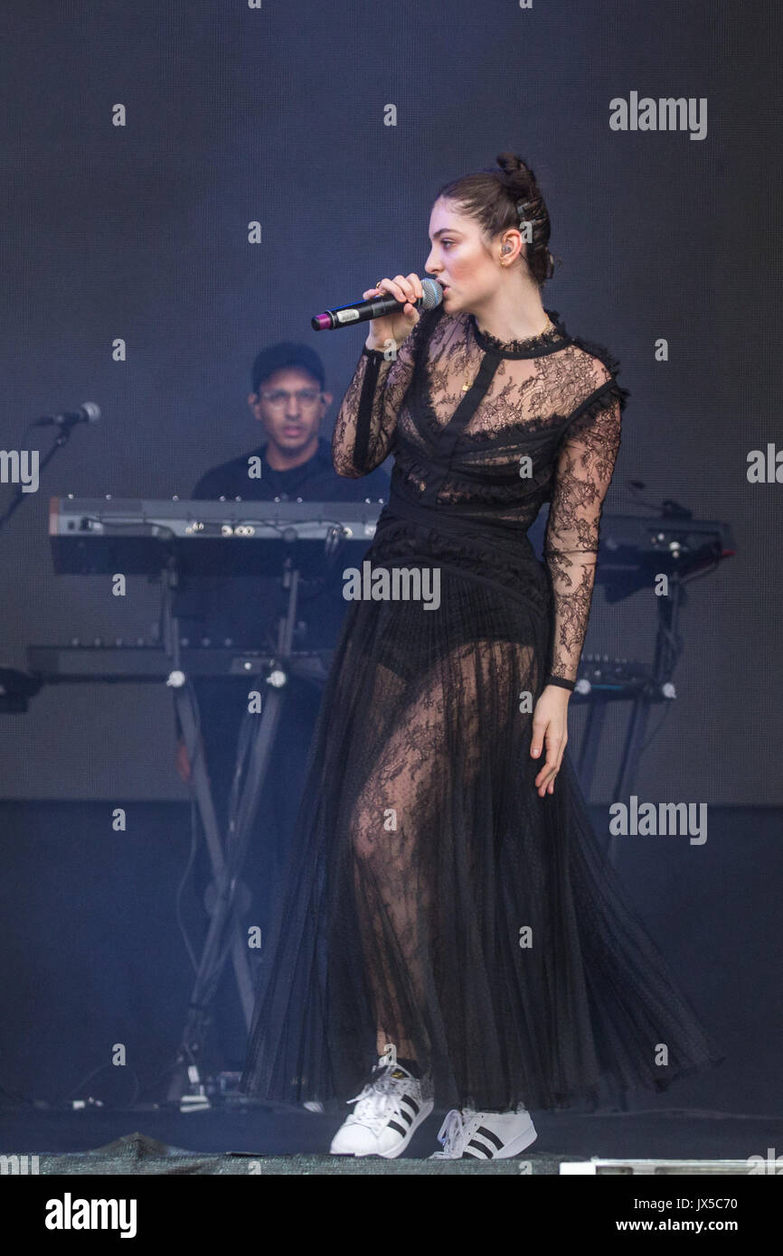 San Francisco, California, USA. 13th Aug, 2017. LORDE (ELLA MARIJA LANI