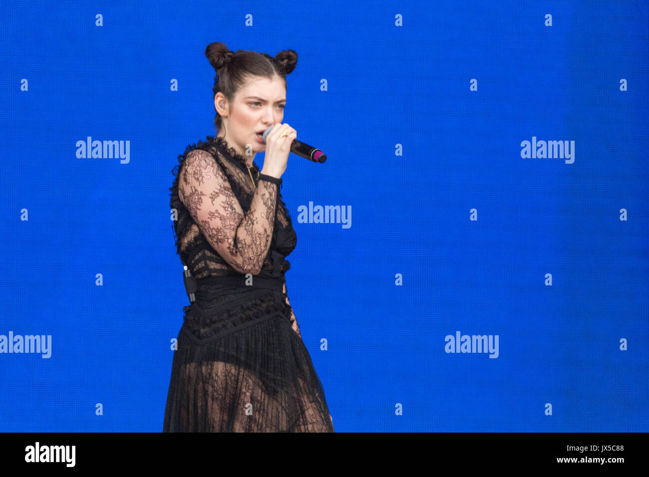 San Francisco, California, USA. 13th Aug, 2017. LORDE (ELLA MARIJA LANI