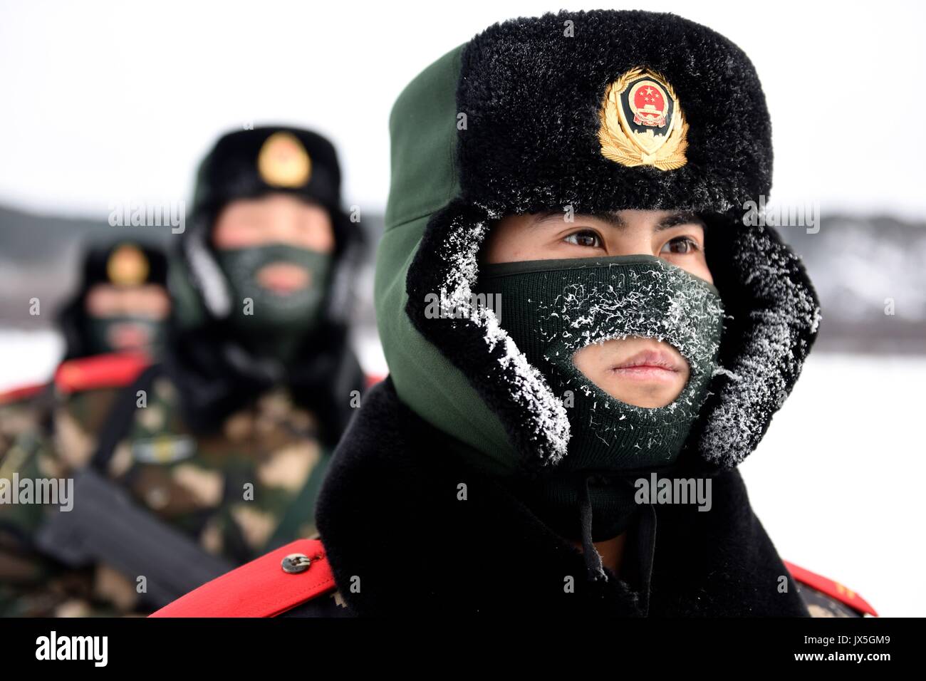 CHINA Chinese soldiers receive training 