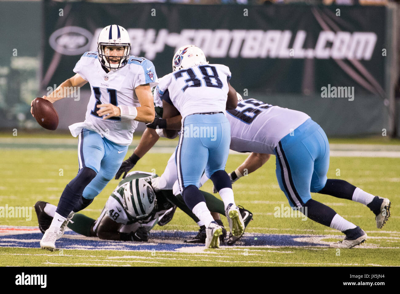 August 12, 2017, Tennessee Titans quarterback Alex Tanney (11