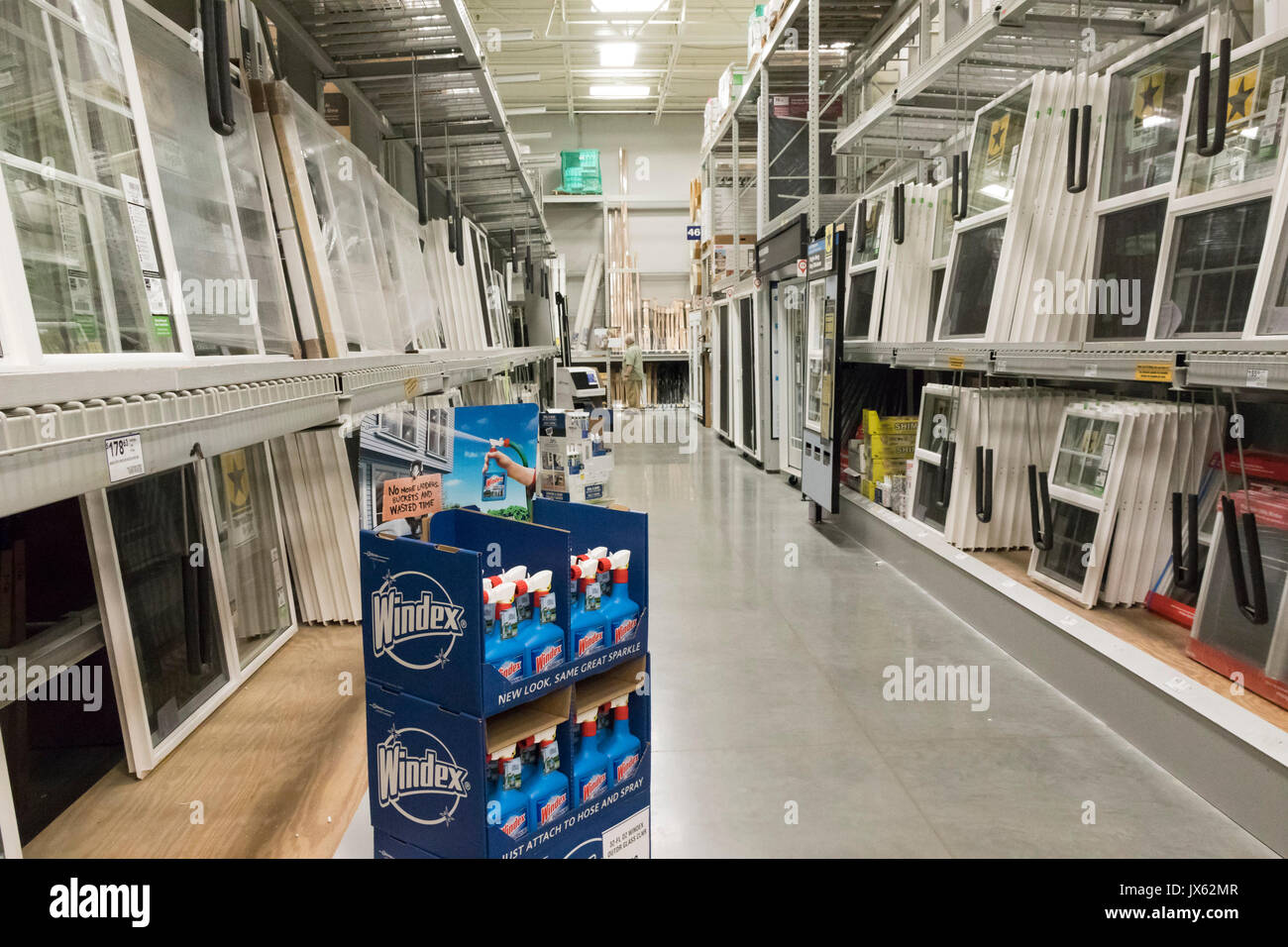 window section, Lowe's hardware store, Pasco, Washington State, USA Stock Photo Alamy