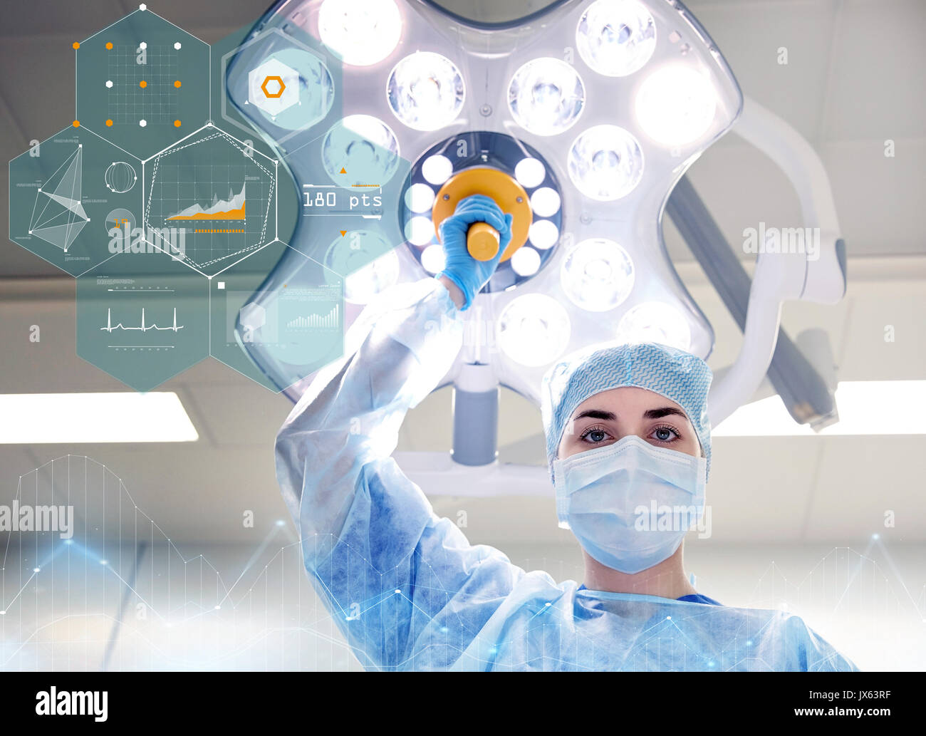 Female surgeon hospital operating room hi-res stock photography and ...