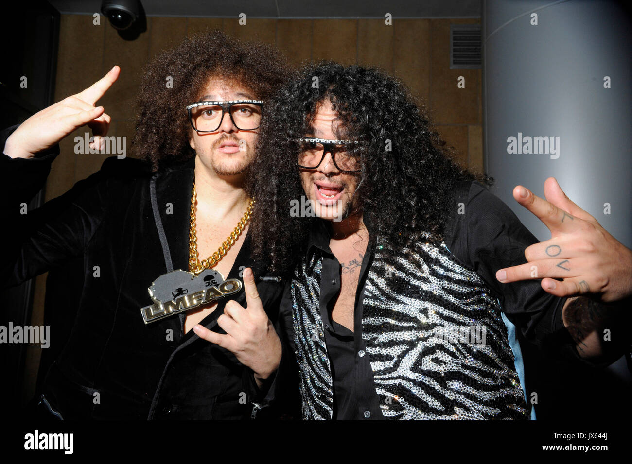 Redfoo and sky blu of lmfao hi-res stock photography and images - Alamy