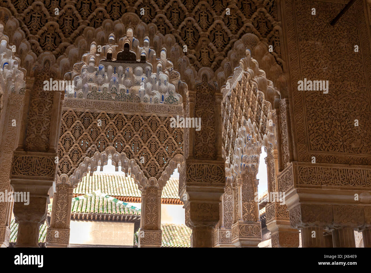 Sala de los reyes de la alhambra hires stock photography and images
