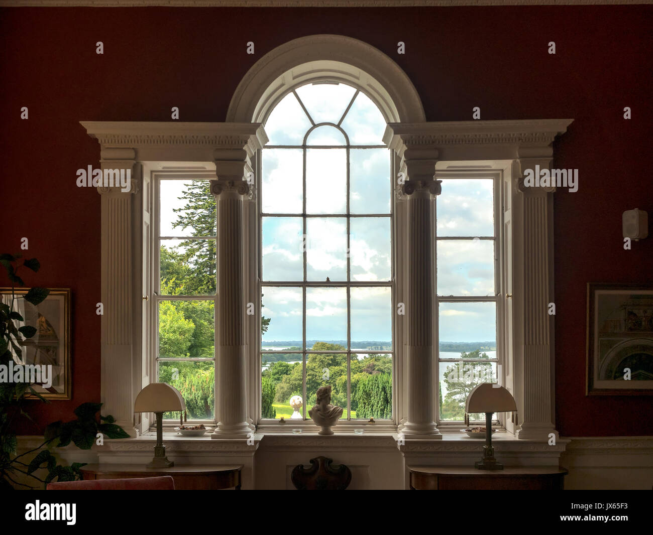 Belvedere house interior in Ireland Stock Photo Alamy