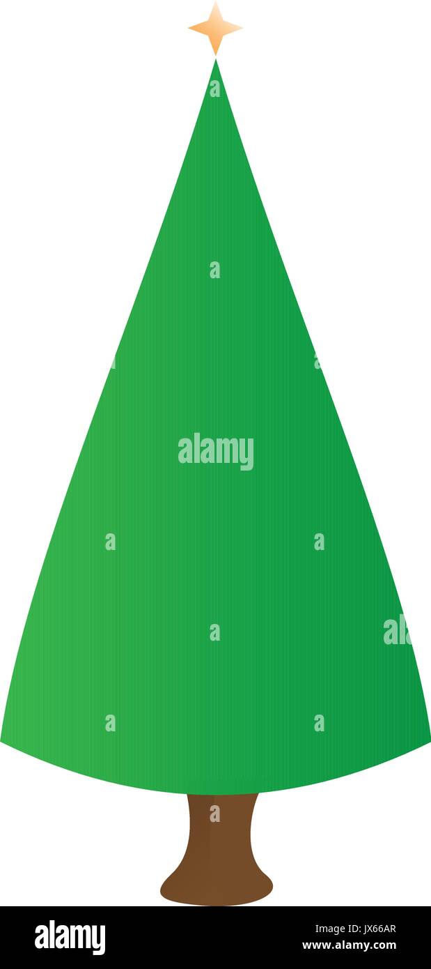 Isolated christmas tree Stock Vector Image & Art - Alamy