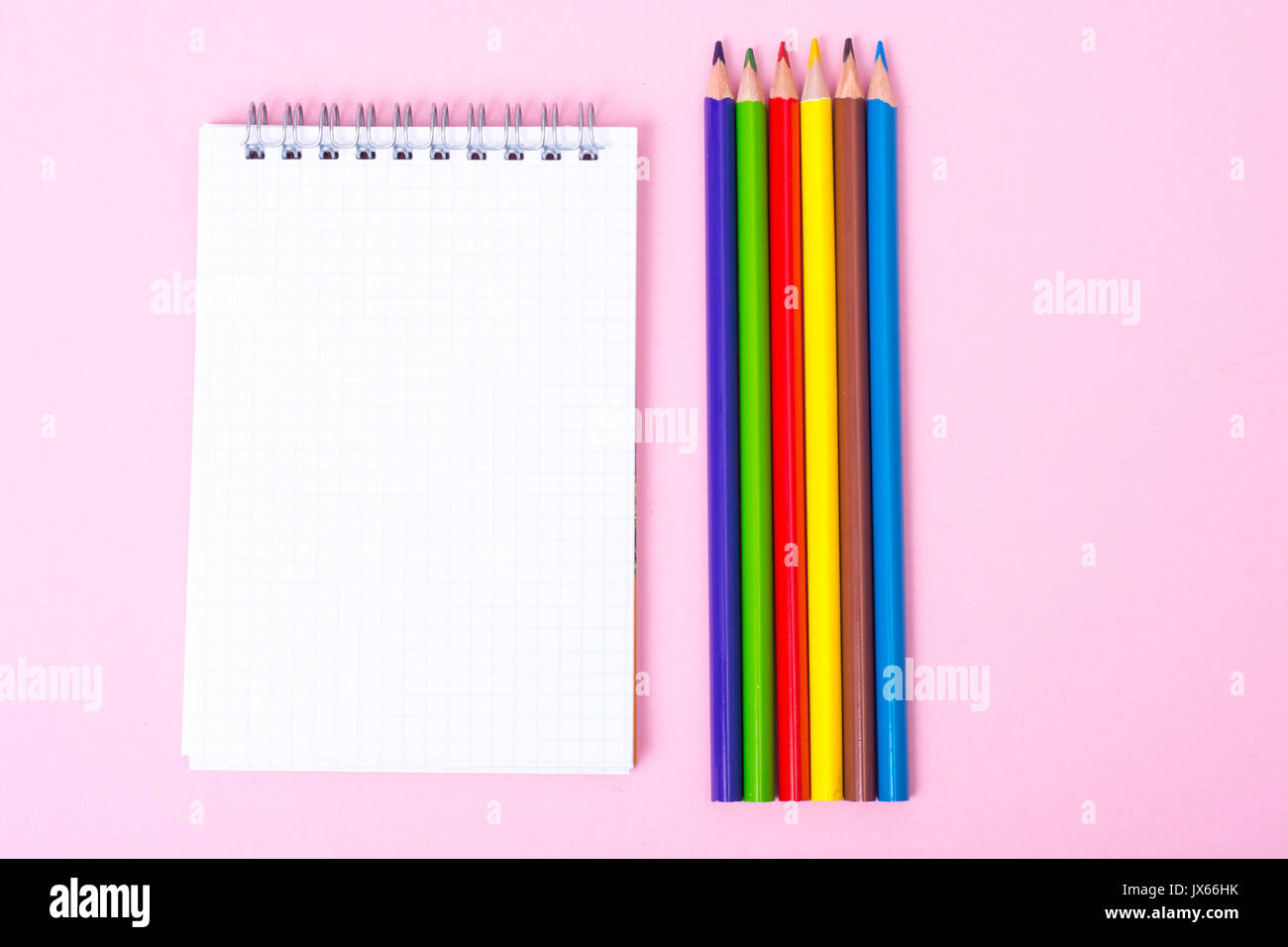 Creative layout for text on pastel colored paper. Studio Photo Stock ...