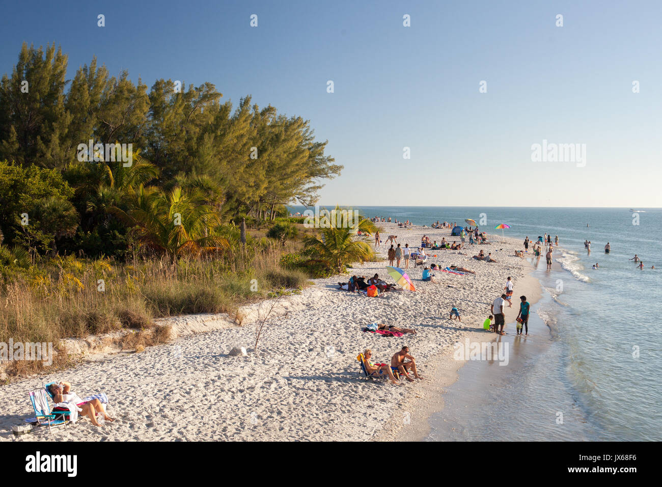 Sanibel Island, Florida beach Stock Photo