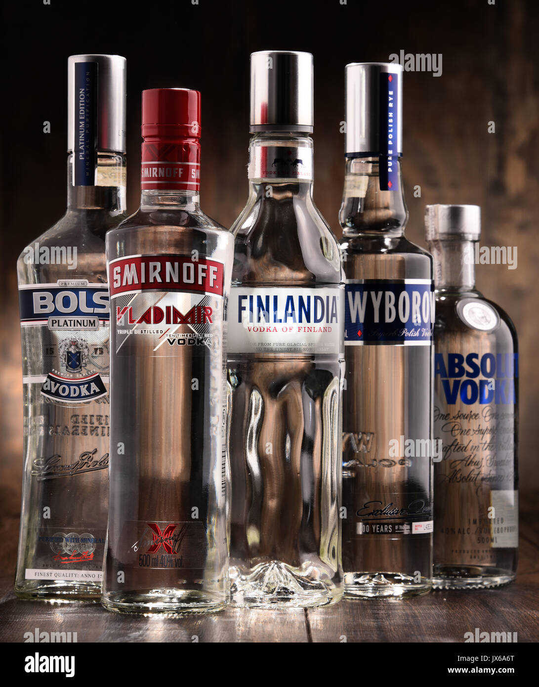 POZNAN, POLAND MAY 31, 2017 Vodka is the world’s largest