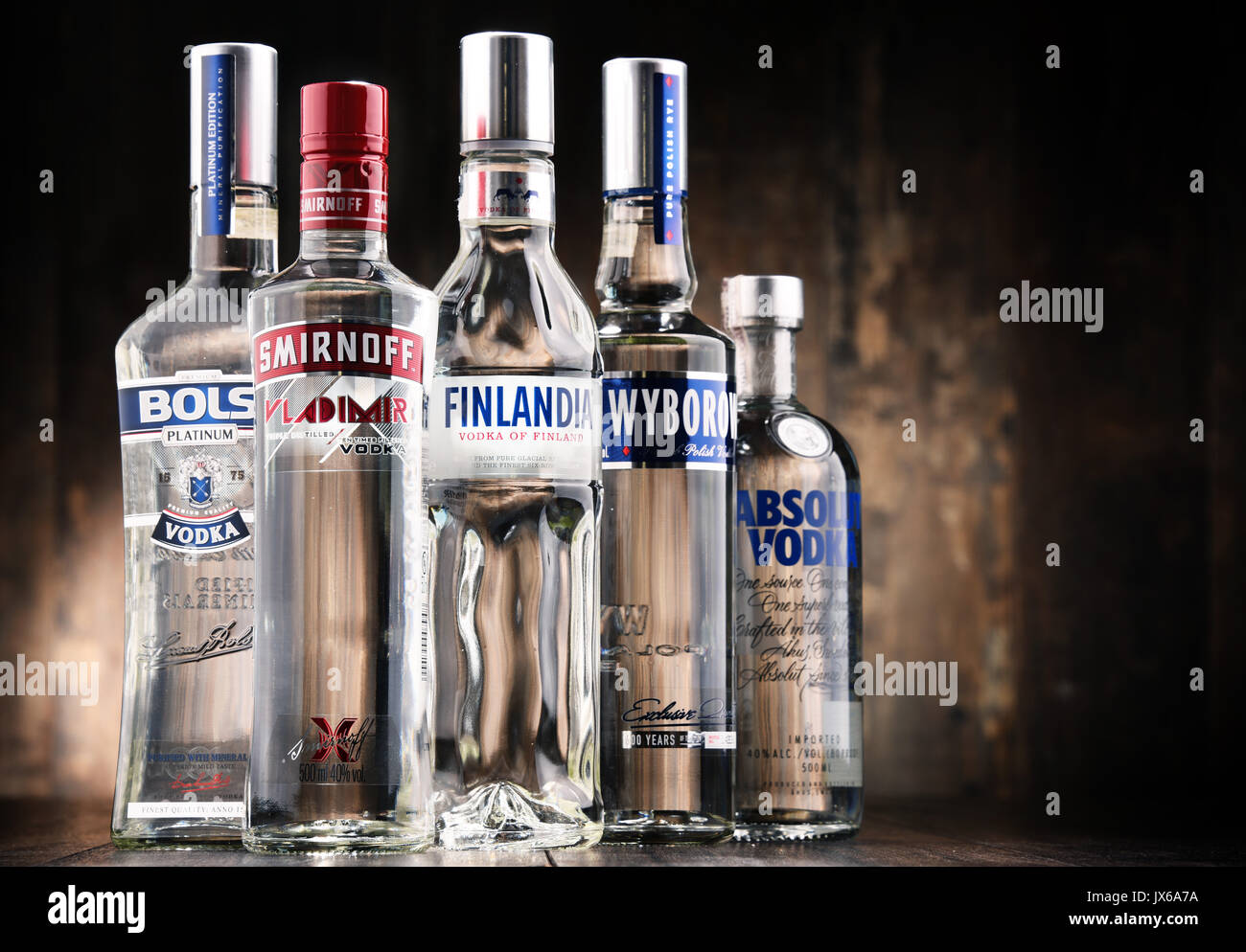 POZNAN, POLAND MAY 31, 2017 Vodka is the world’s largest