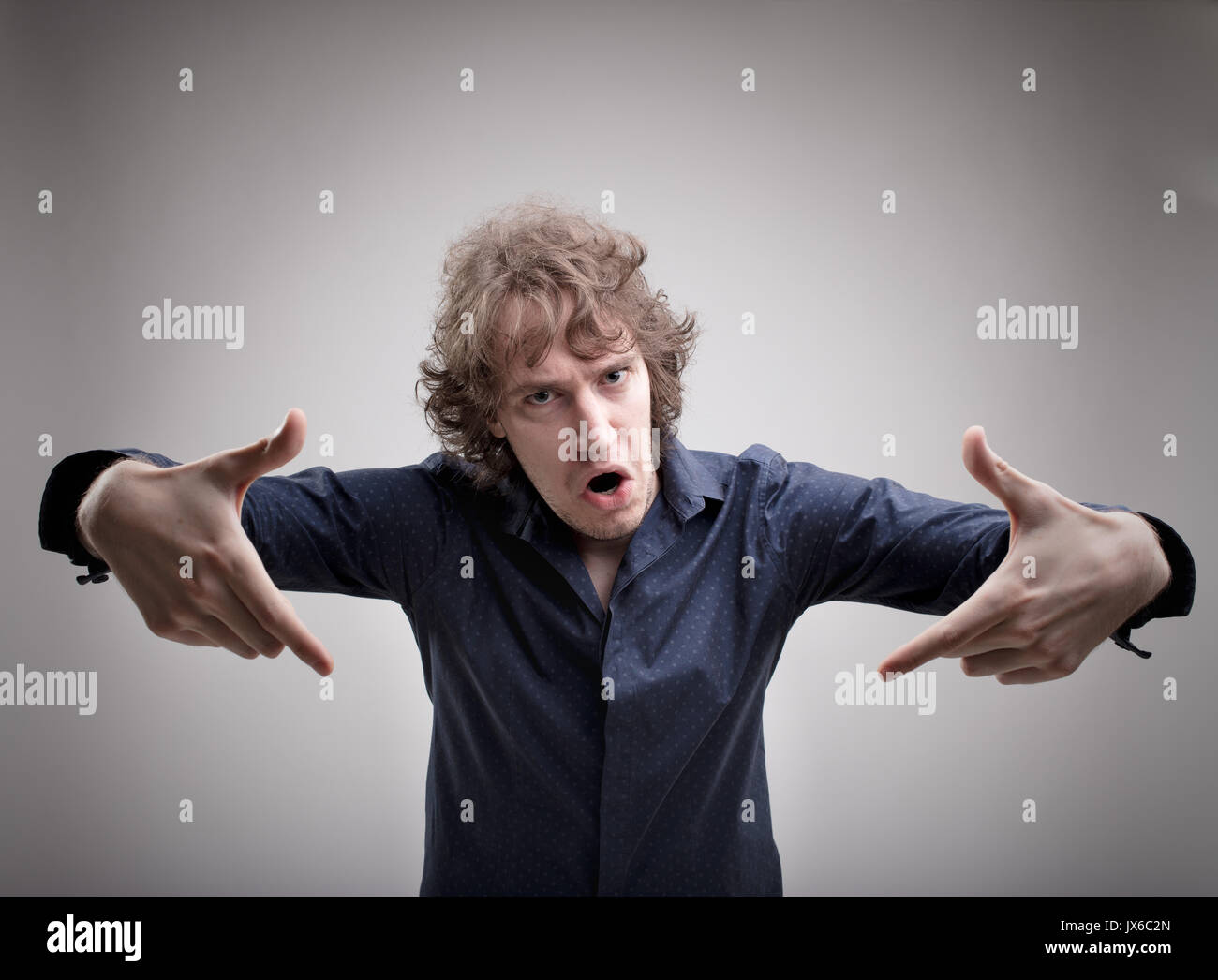 Menacing person Cut Out Stock Images & Pictures - Alamy