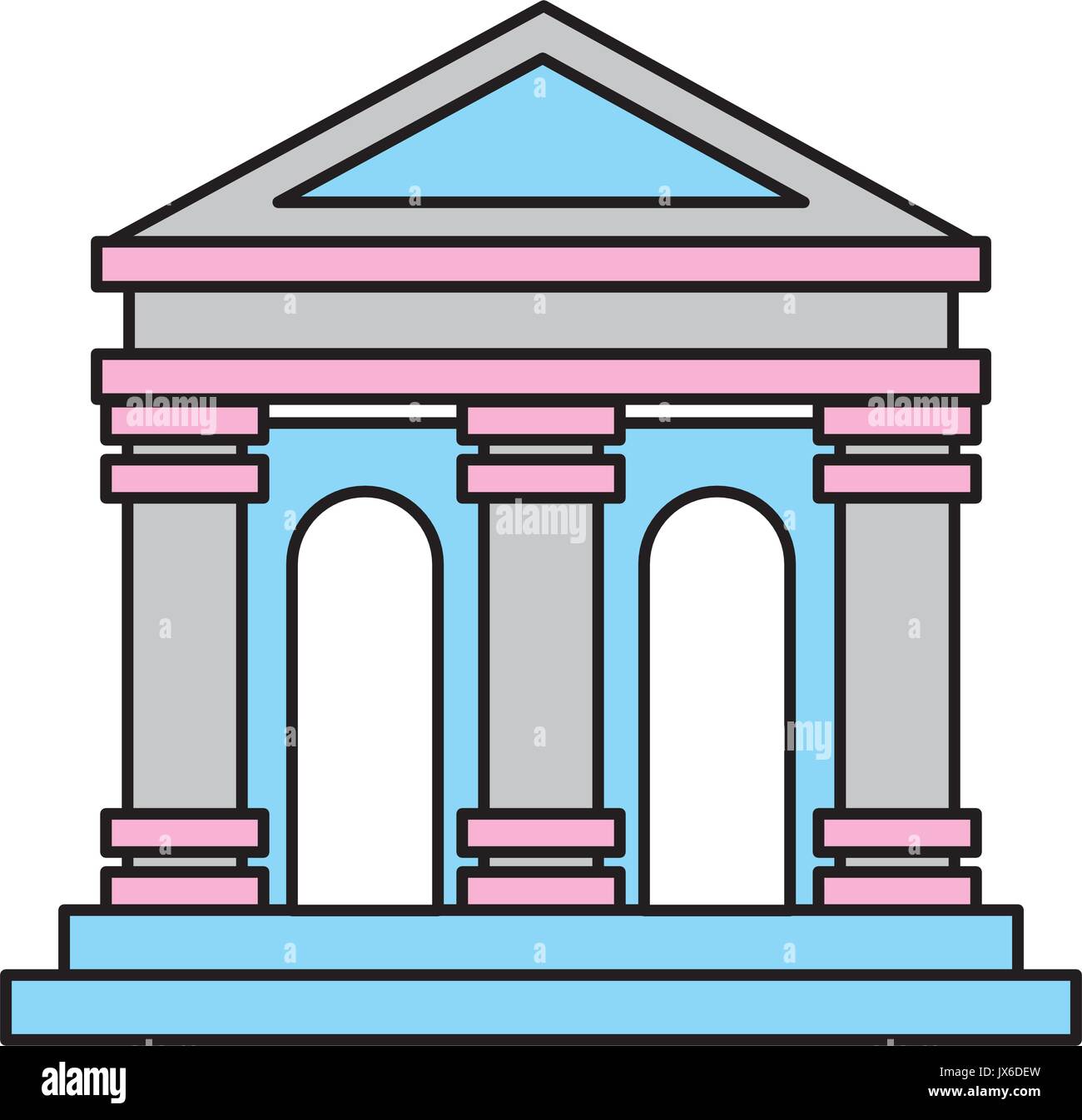 museum building isolated icon Stock Vector Image & Art - Alamy