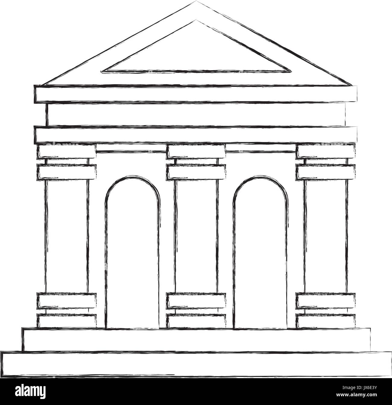 museum building isolated icon Stock Vector Image & Art - Alamy