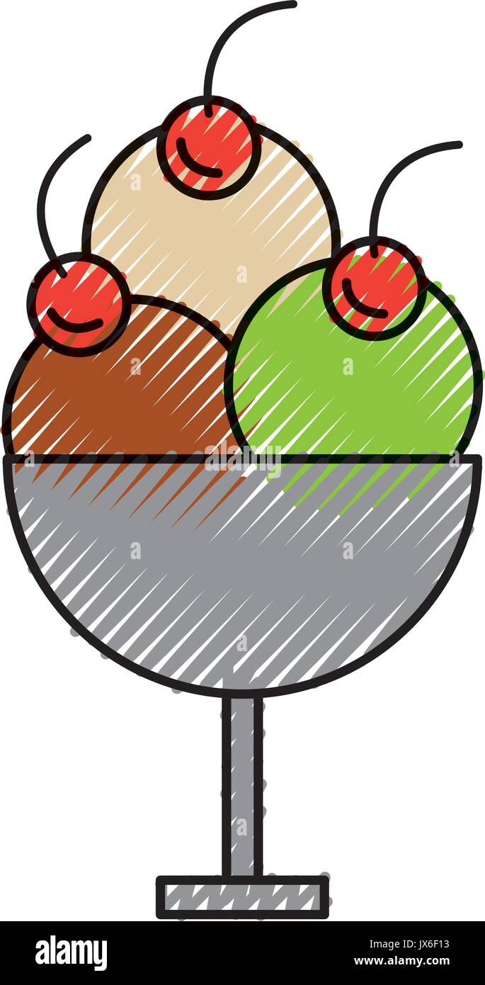 ice cream cup isolated icon Stock Vector Image & Art - Alamy