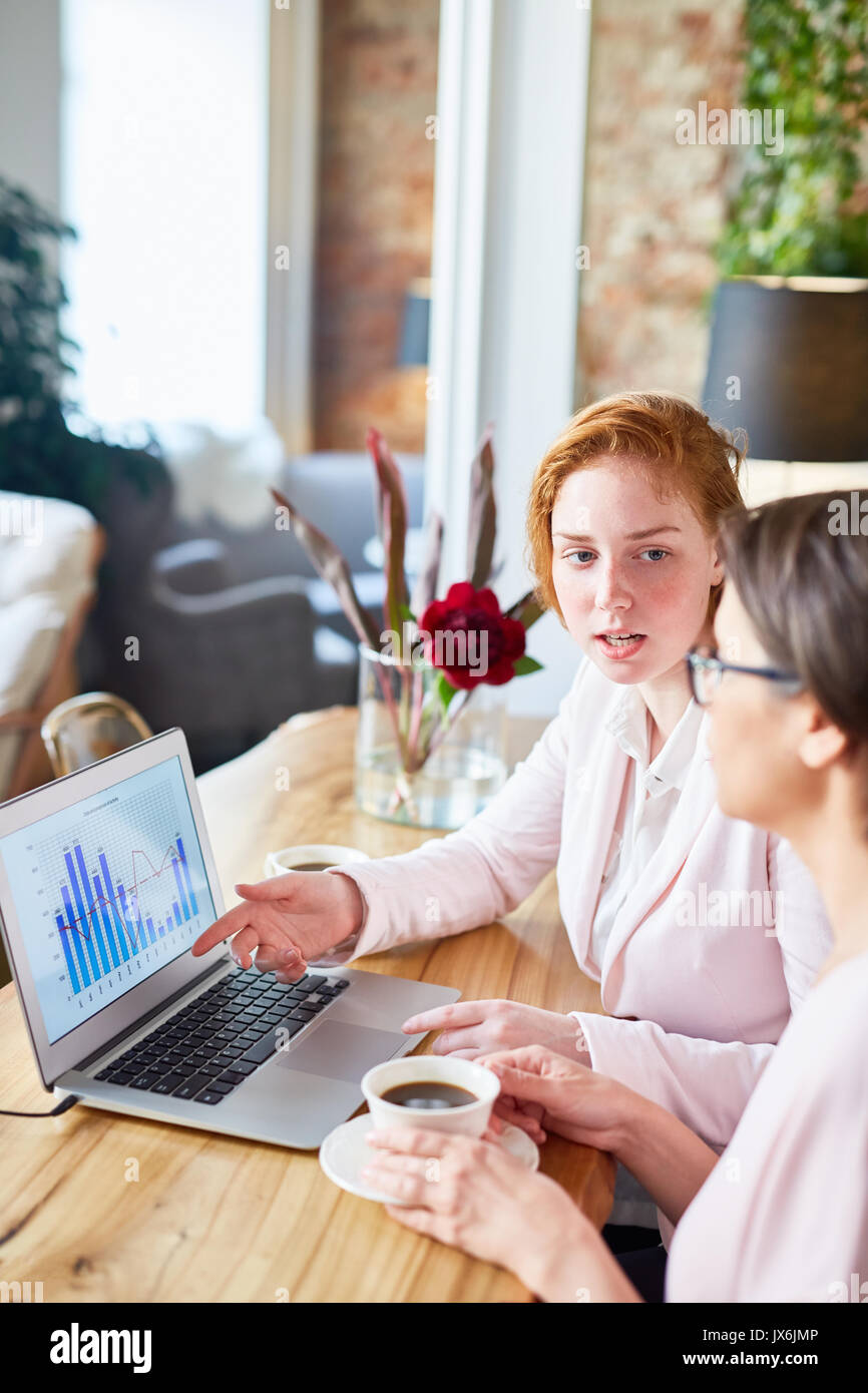 Financial Managers Wrapped up in Work Stock Photo