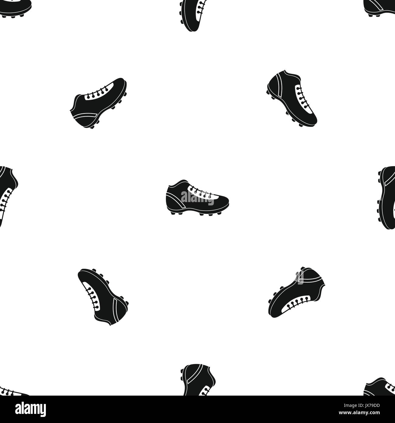 Baseball cleat pattern seamless black Stock Vector Image & Art Alamy