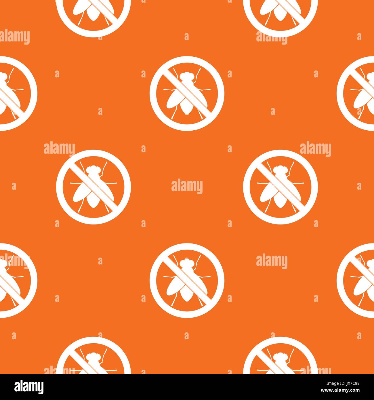 No fly sign pattern seamless Stock Vector