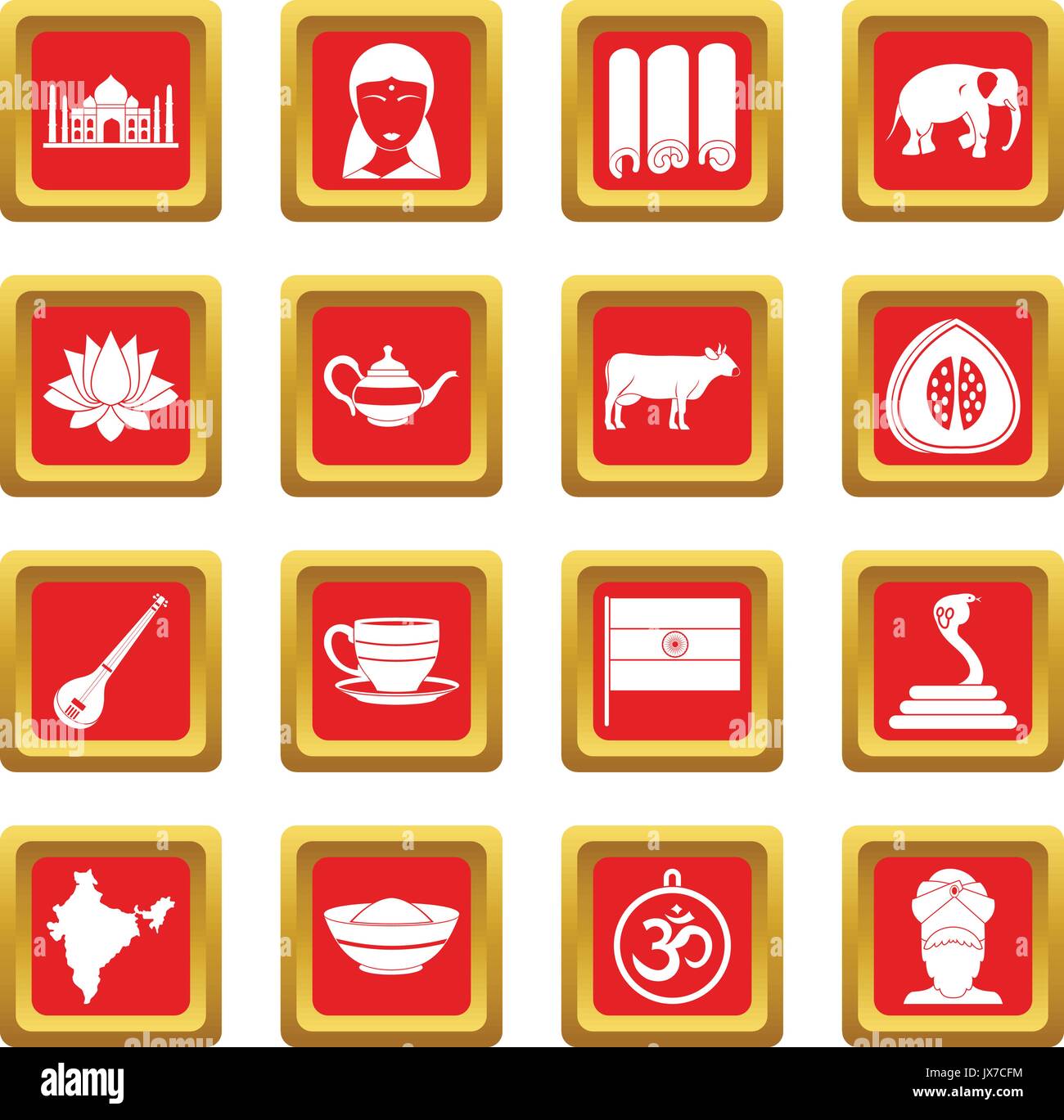Spices india map hi-res stock photography and images - Alamy