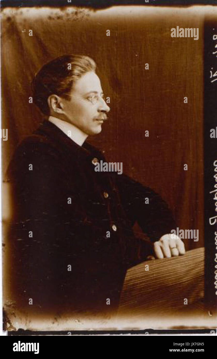 Maksim Gaspari 1908 Stock Photo