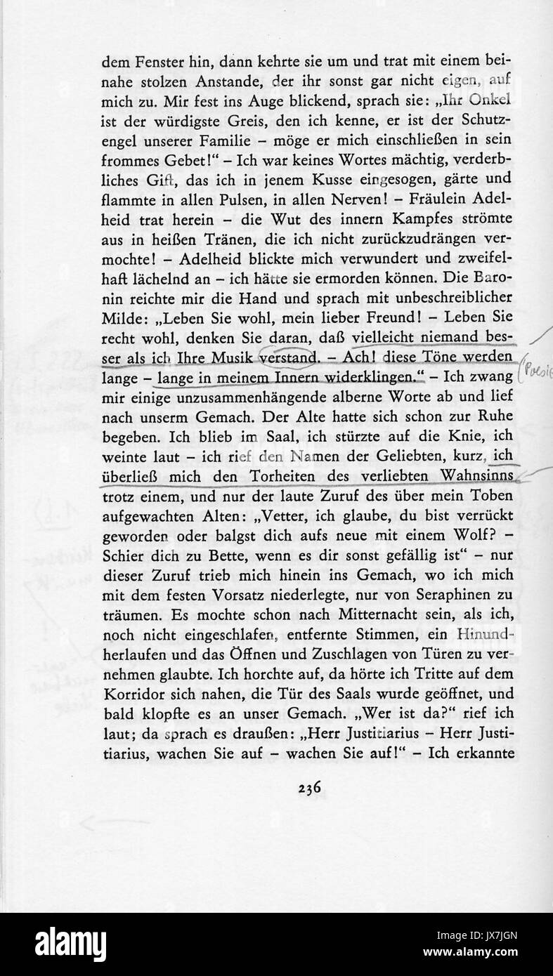 E T A Hoffmann Majorat 236 Stock Photo - Alamy